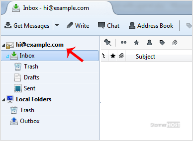 How to check for new email in Mozilla Thunderbird Archivio