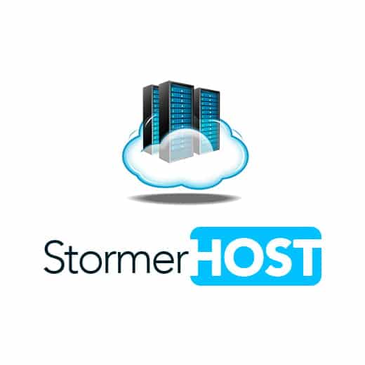 StormerHost logo